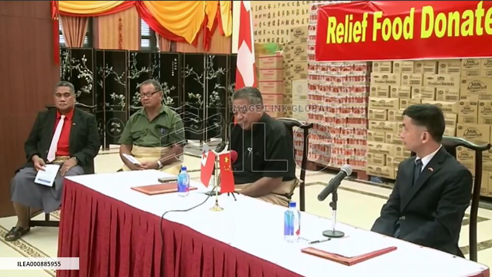 TONGA-NUKU'ALOFA-CHINA-EMERGENCY ASSISTANCE
