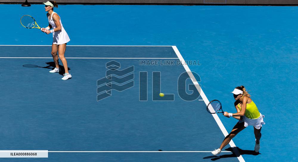 (SP)AUSTRALIA-MELBOURNE-TENNIS-AUSTRALIAN OPEN-WOMEN'S DOUBLES-SECOND ROUND
