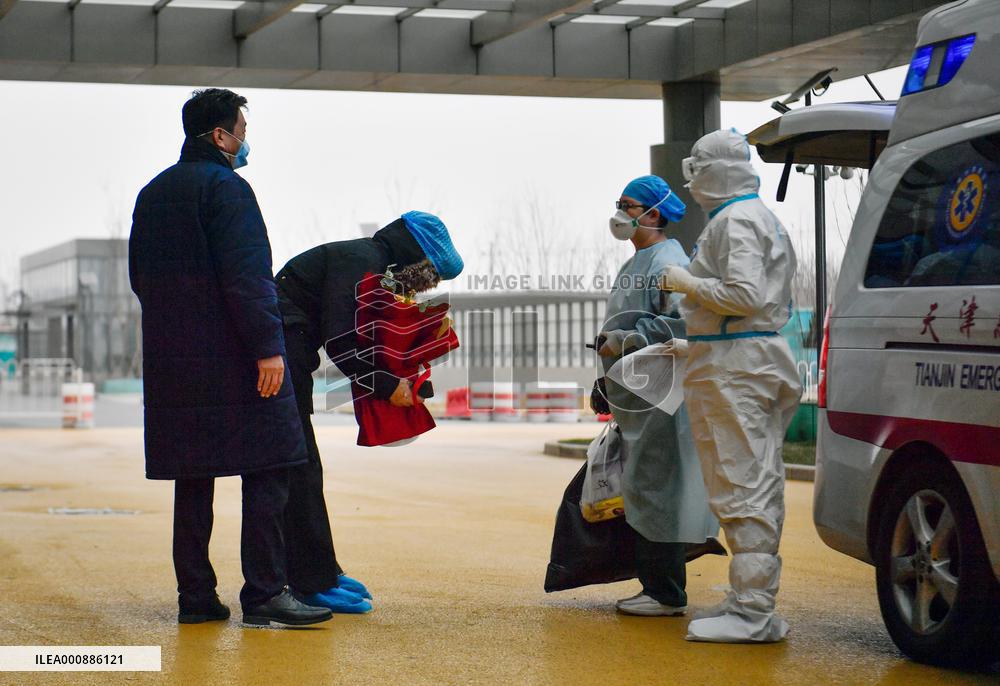 CHINA-TIANJIN-COVID-19-OMICRON VARIANT-RECOVERY (CN)