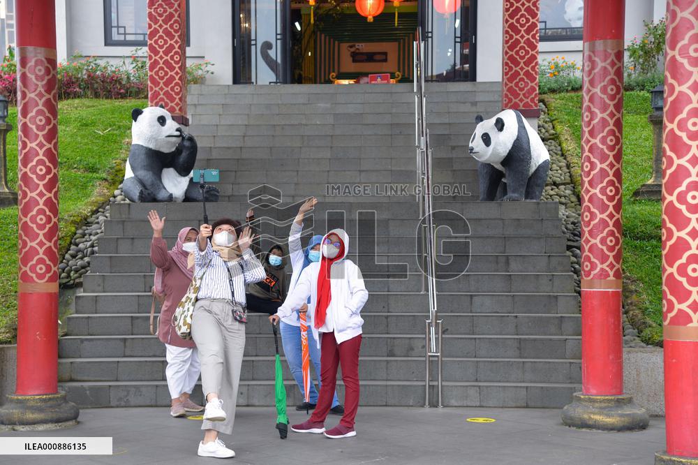 INDONESIA-BOGOR-GIANT PANDA