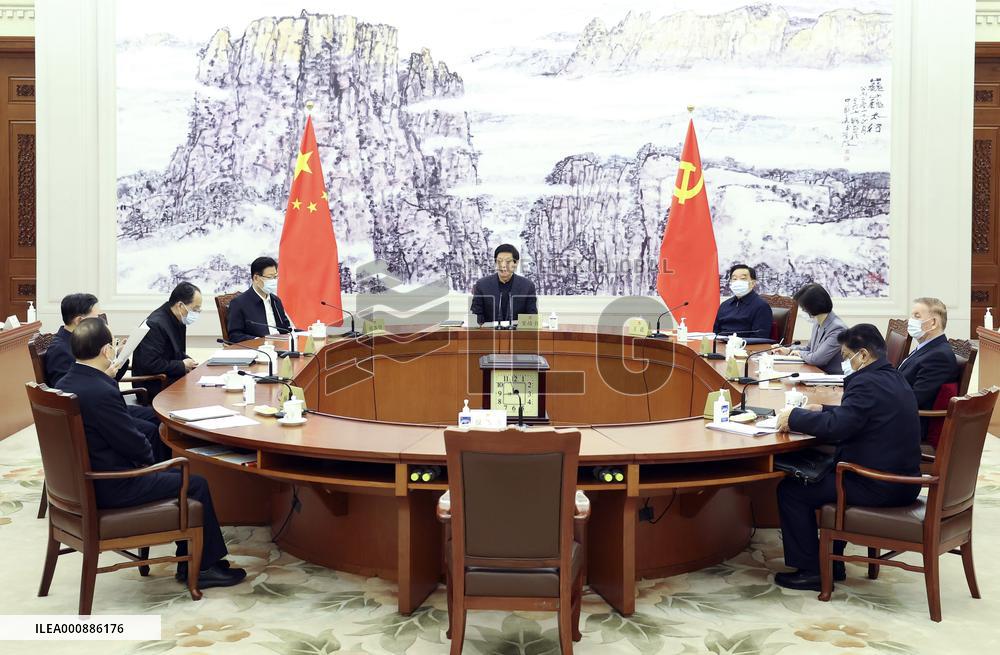 CHINA-BEIJING-LI ZHANSHU-NPC-MEETING (CN)