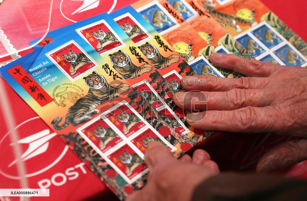 FRANCE-PARIS-STAMPS-YEAR OF TIGER