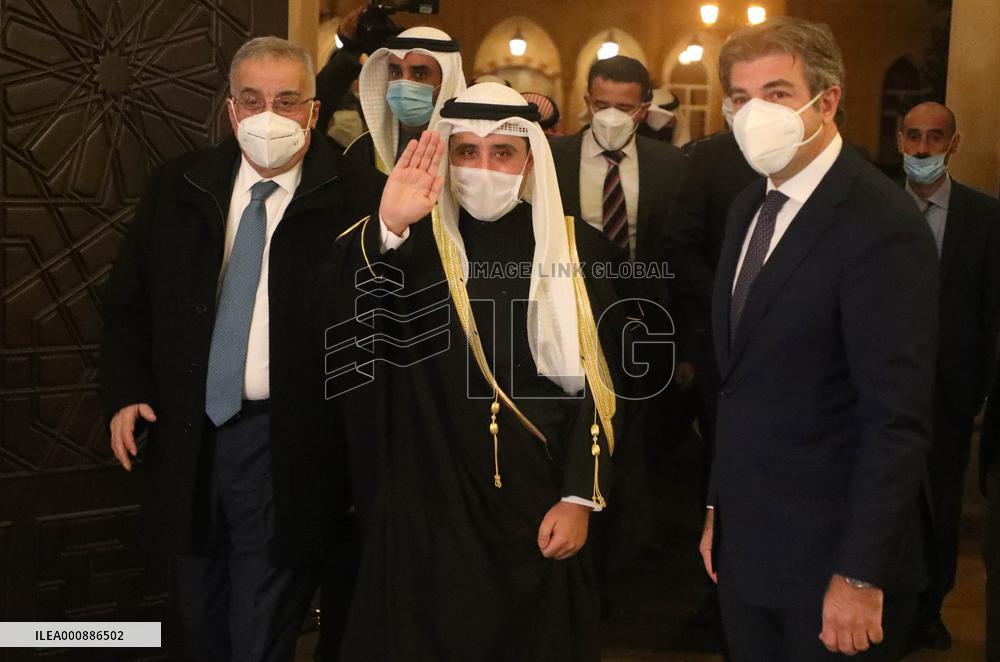 LEBANON-BEIRUT-KUWAIT-FM-VISIT