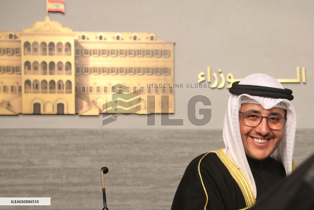 LEBANON-BEIRUT-KUWAIT-FM-VISIT
