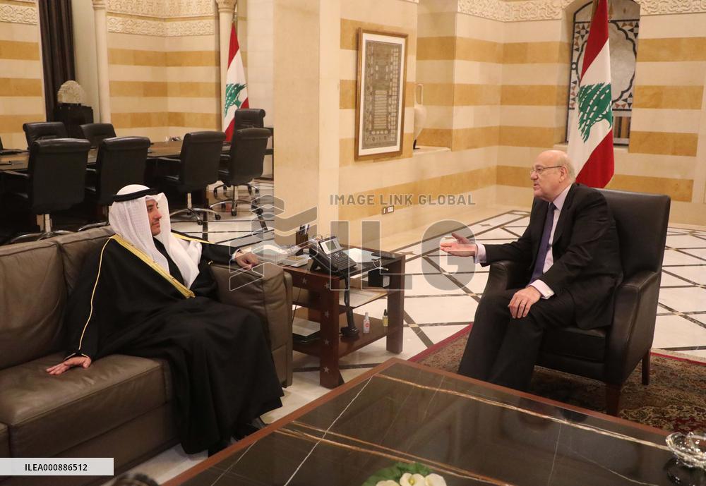 LEBANON-BEIRUT-KUWAIT-FM-VISIT
