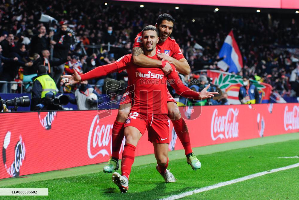 (SP)SPAIN-MADRID-FOOTBALL-SPANISH FIRST DIVISION-ATLETICO DE MADRID VS VALENCIA CF