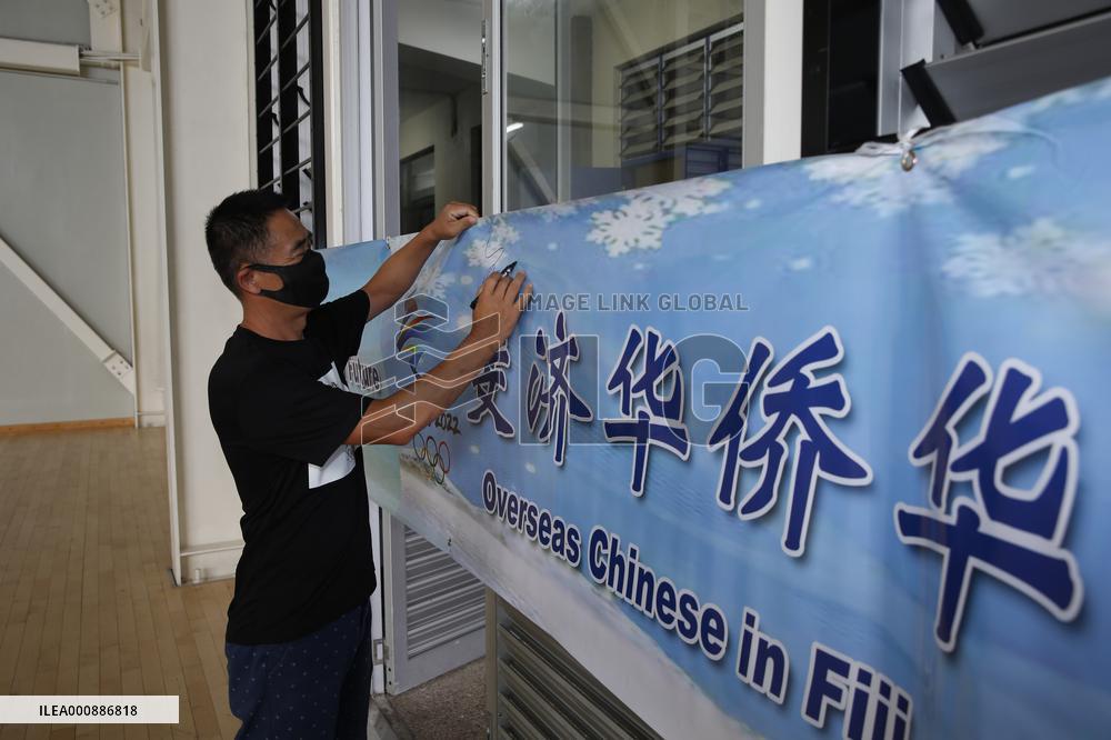 FIJI-SUVA-CHINESE COMMUNITY-BEIJING WINTER OLYMPICS-SUPPORT