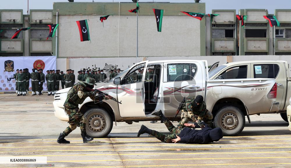 LIBYA-TRIPOLI-SOLDIERS-GRADUATION CEREMONY