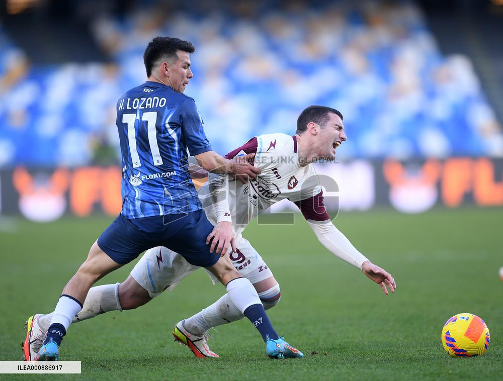 (SP)ITALY-NAPLES-FOOTBALL-SERIE A-NAPOLI VS SALERNITANA