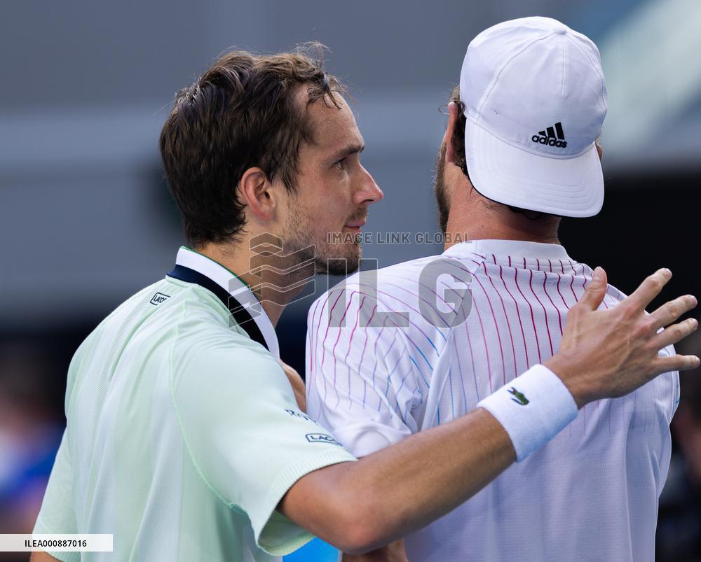 (SP)AUSTRALIA-MELBOURNE-TENNIS-AUSTRALIAN OPEN-MEN'S SINGLES-4TH ROUND