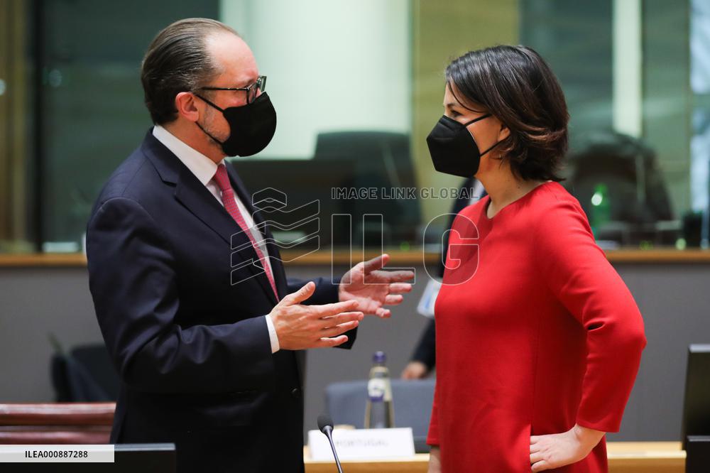 BELGIUM-BRUSSELS-EU-FOREIGN MINISTERS-MEETING