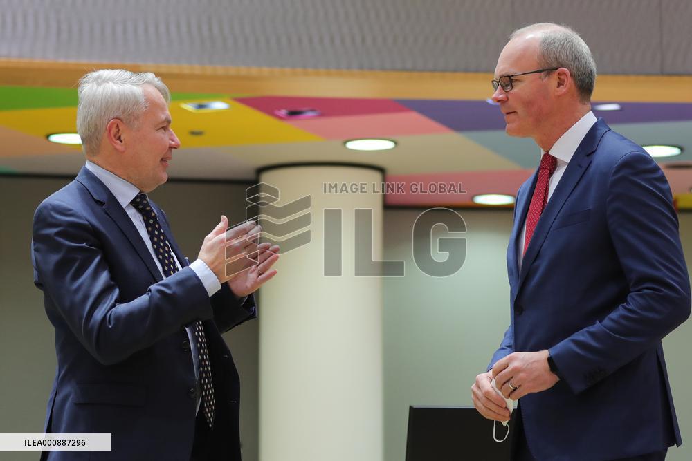 BELGIUM-BRUSSELS-EU-FOREIGN MINISTERS-MEETING