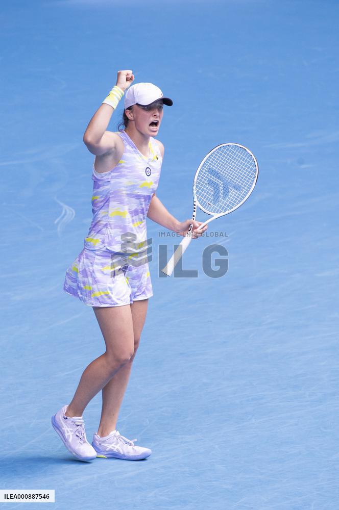 (SP)AUSTRALIA-MELBOURNE-TENNIS-AUSTRALIAN OPEN-WOMEN'S SINGLES-QUARTERFINALS