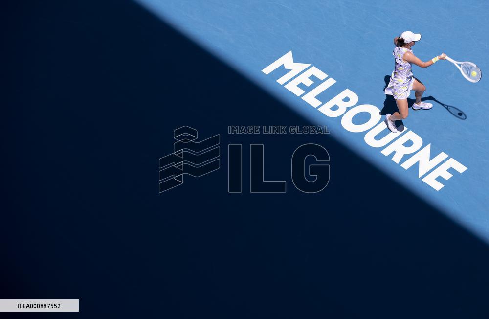 (SP)AUSTRALIA-MELBOURNE-TENNIS-AUSTRALIAN OPEN-WOMEN'S SINGLES-QUARTERFINALS