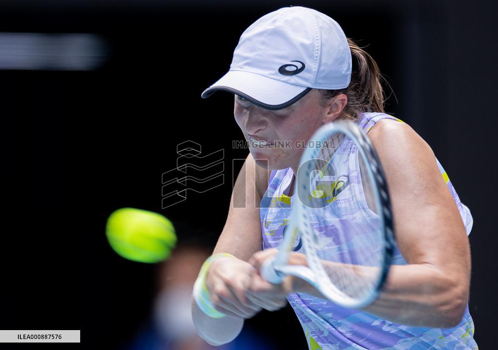 (SP)AUSTRALIA-MELBOURNE-TENNIS-AUSTRALIAN OPEN-WOMEN'S SINGLES-QUARTERFINALS
