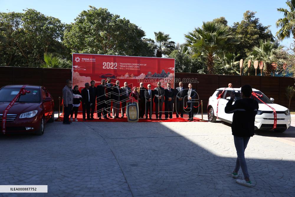 EGYPT-SUEZ-CHINA-TEDA-PROJECTS-LOGISTIC SERVICES-USED-CAR IMPORT-LAUNCH