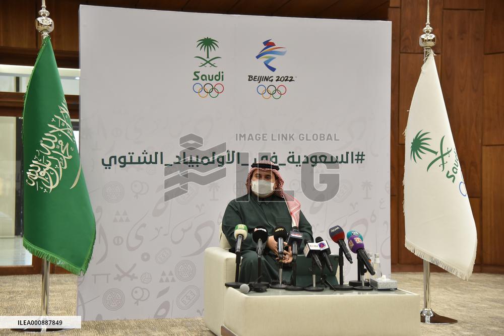 (SP)SAUDI ARABIA-RIYADH-SAUDI OLYMPIC & PARALYMPIC COMMIITTEE-PRESS CONFERENCE
