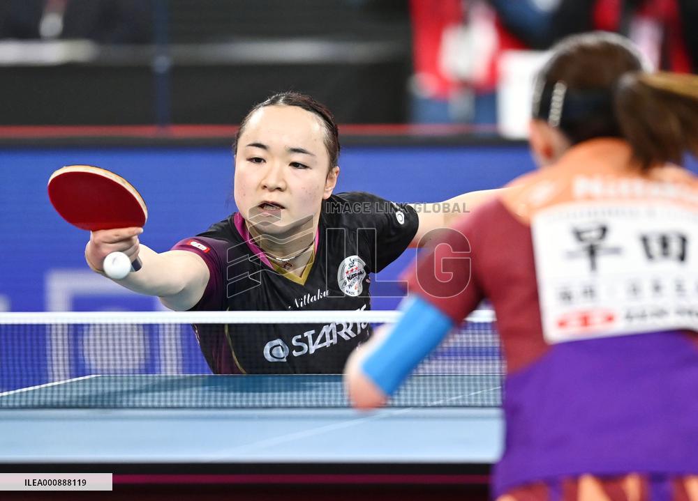 Table tennis: national championships