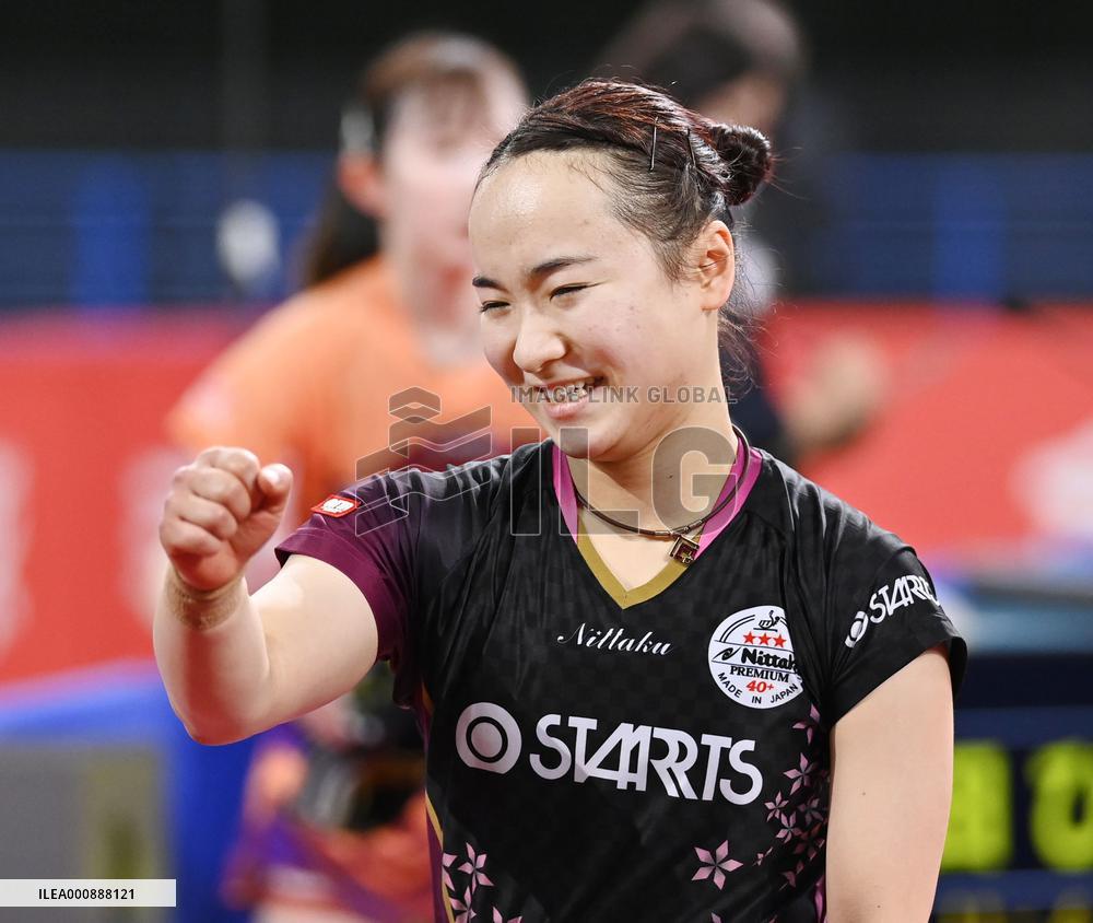 Table tennis: national championships