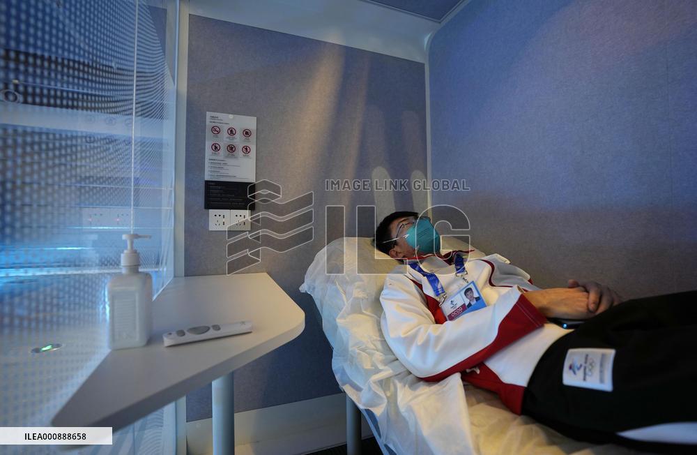 Sleep Rest Cabin at Beijing Olympics main media center