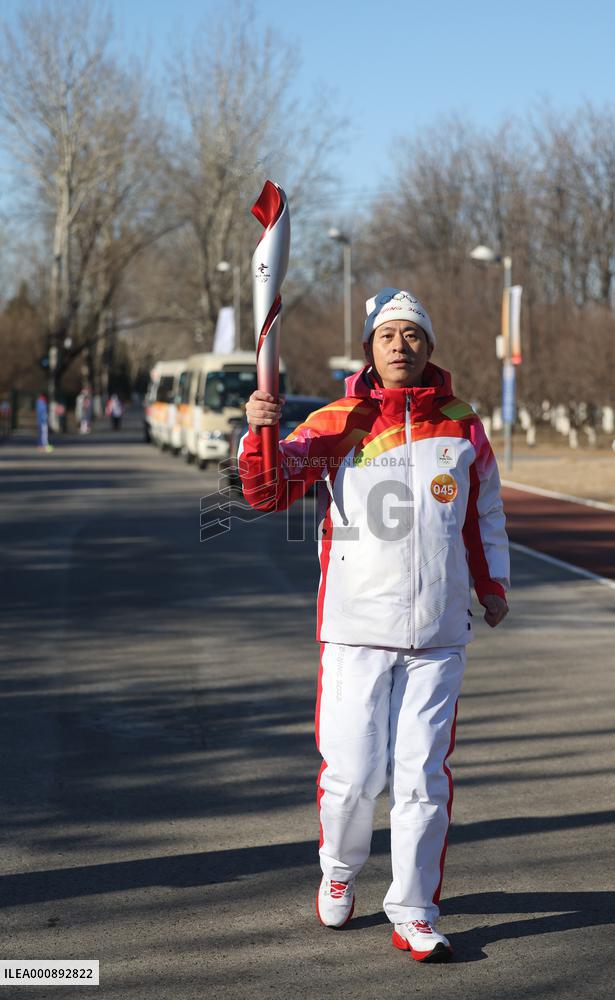 (BEIJING 2022) CHINA-BEIJING-OLYMPIC TORCH RELAY (CN)