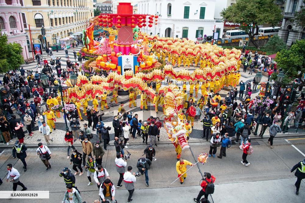 CHINA-MACAO-SPRING FESTIVAL-CELEBRATION (CN)