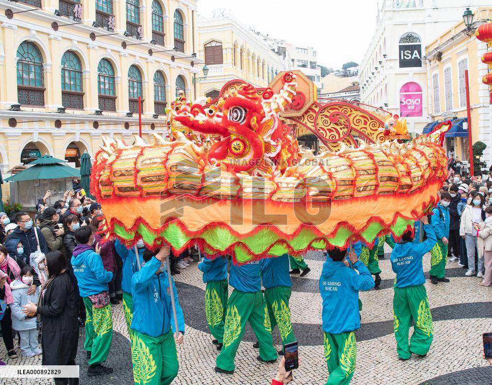CHINA-MACAO-SPRING FESTIVAL-CELEBRATION (CN)