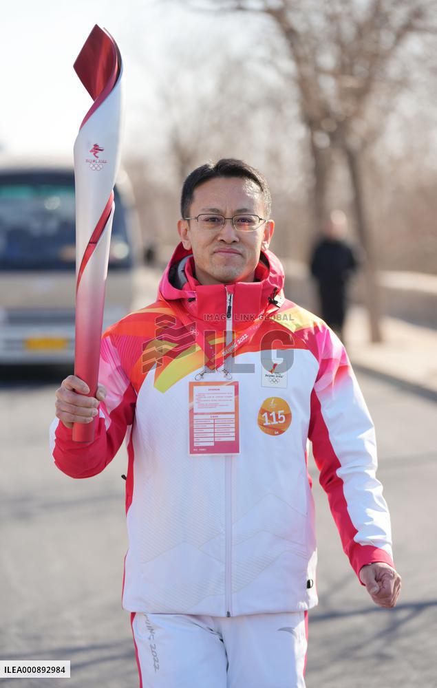 (BEIJING 2022) CHINA-BEIJING-OLYMPIC TORCH RELAY (CN)