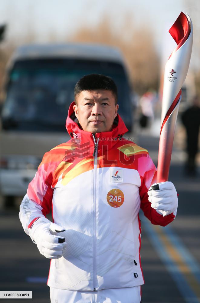 (BEIJING 2022) CHINA-BEIJING-OLYMPIC TORCH RELAY (CN)