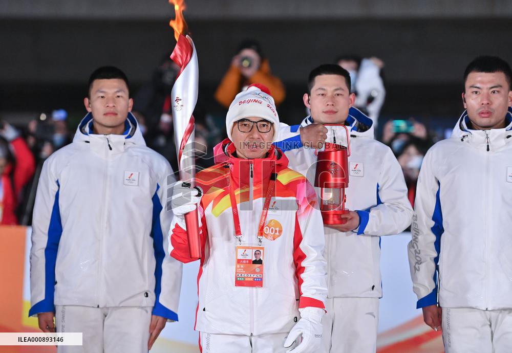 (BEIJING 2022)CHINA-BEIJING-OLYMPIC TORCH RELAY(CN)