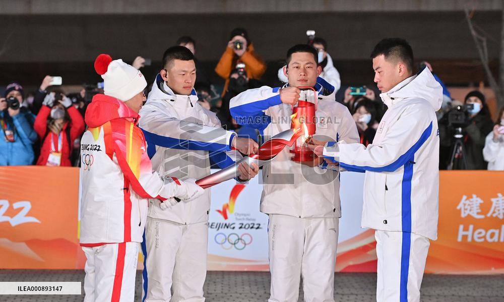 (BEIJING 2022)CHINA-BEIJING-OLYMPIC TORCH RELAY(CN)