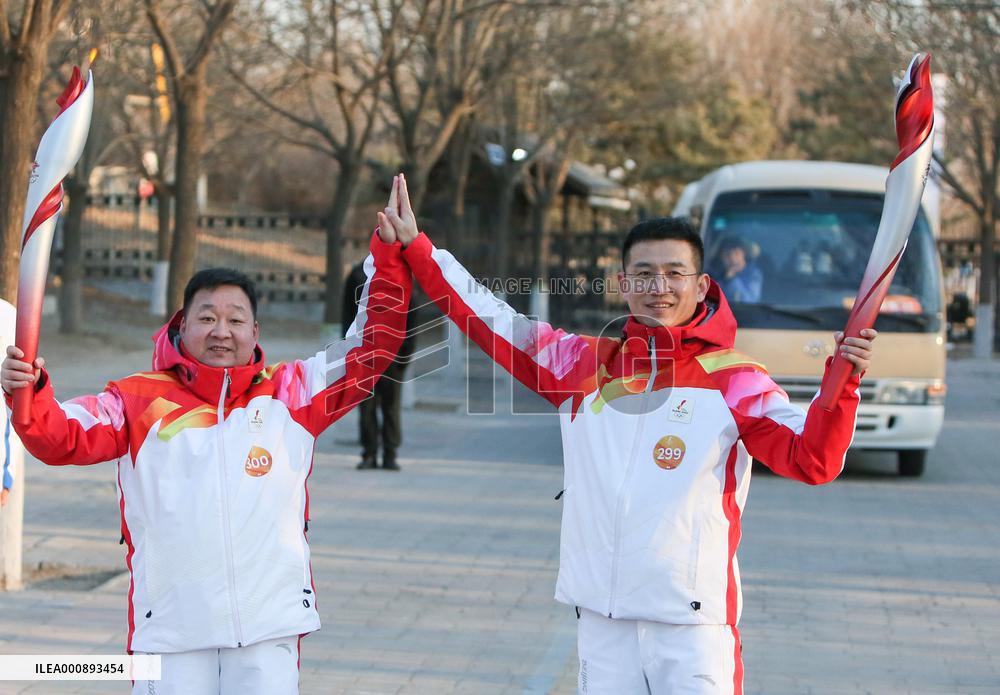 (BEIJING 2022) CHINA-BEIJING-OLYMPIC TORCH RELAY (CN)