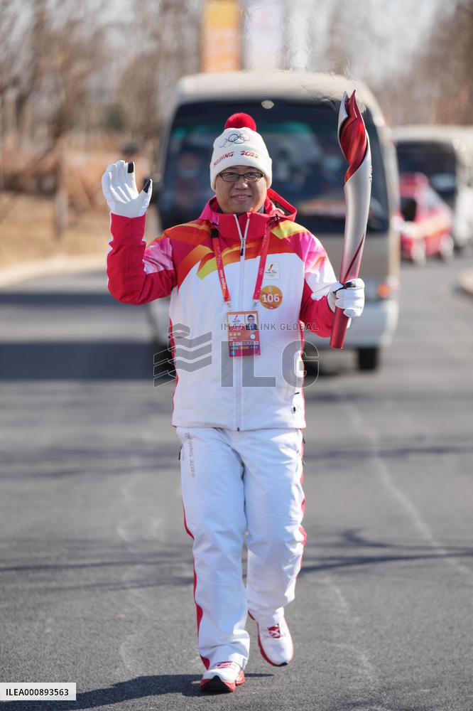 (BEIJING 2022) CHINA-BEIJING-OLYMPIC TORCH RELAY (CN)