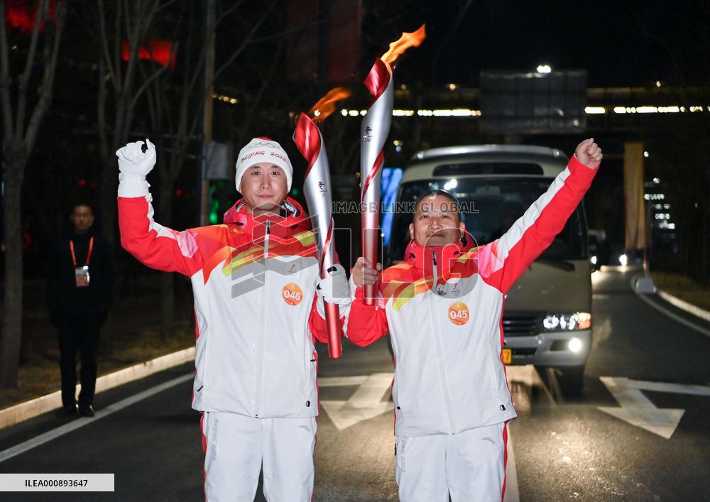 (BEIJING 2022) CHINA-BEIJING-OLYMPIC TORCH RELAY (CN)