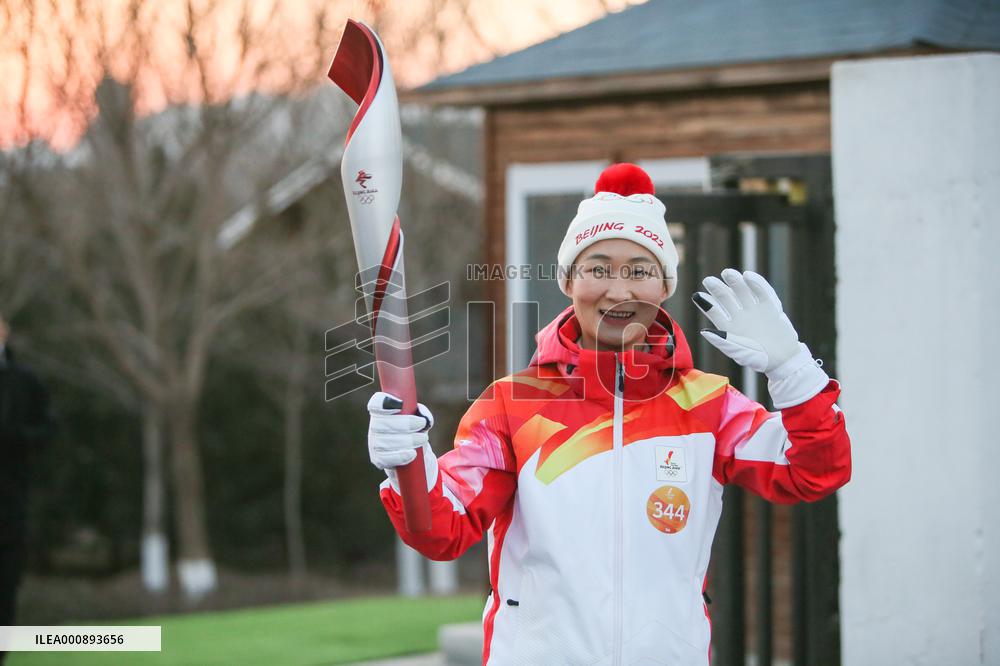 (BEIJING 2022) CHINA-BEIJING-OLYMPIC TORCH RELAY (CN)