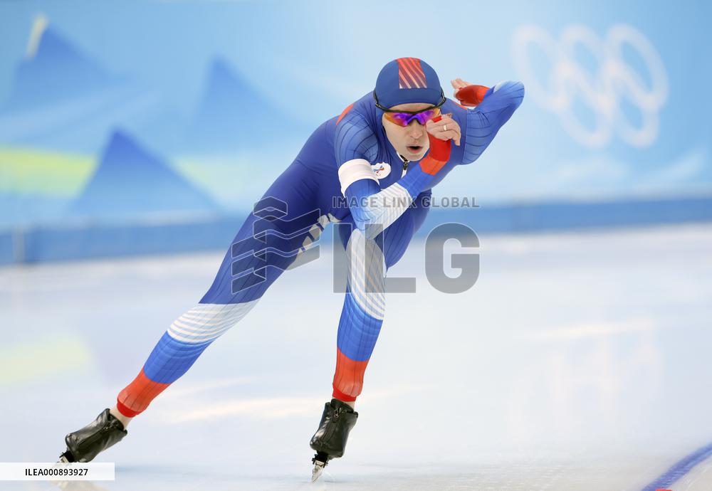 (BEIJING 2022)CHINA-BEIJING-OLYMPIC WINTER GAMES-SPEED SKATING-TRAINING (CN)
