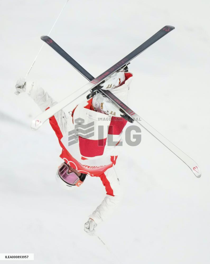 (BEIJING 2022)CHINA-HEBEI-ZHANGJIAKOU-OLYMPIC WINTER GAMES-FREESTYLE SKIING MOGULS-TRAINING (CN)