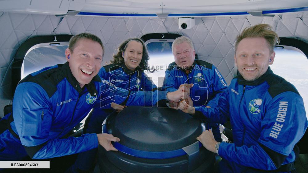 William Shatner Goes To Space On Blue Origin Rocket