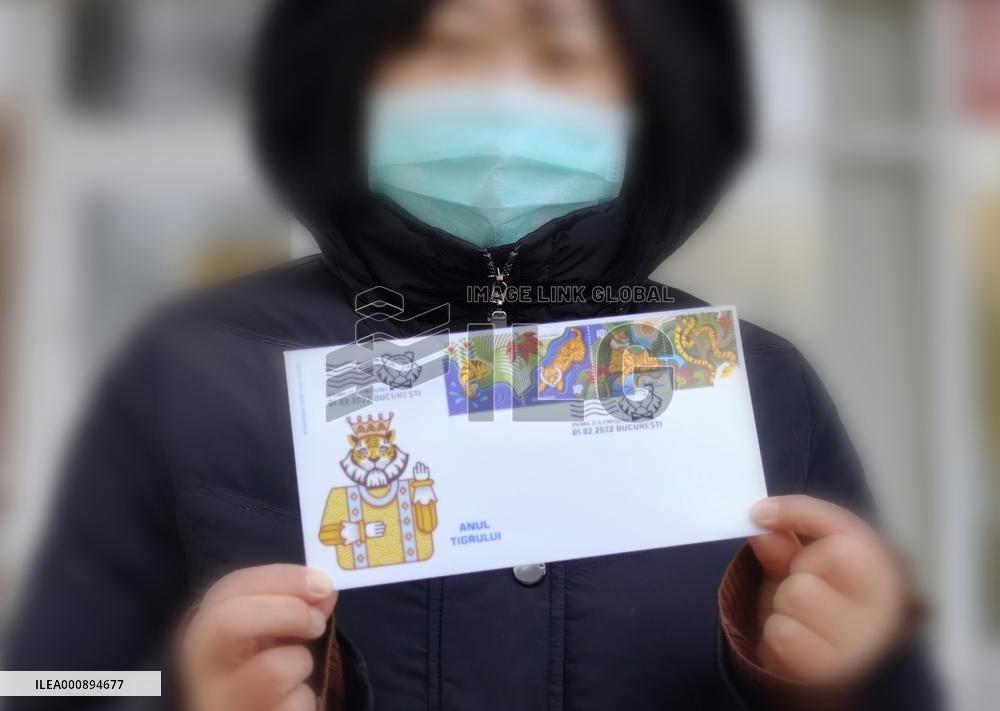 ROMANIA-BUCHAREST-YEAR OF TIGER-STAMPS