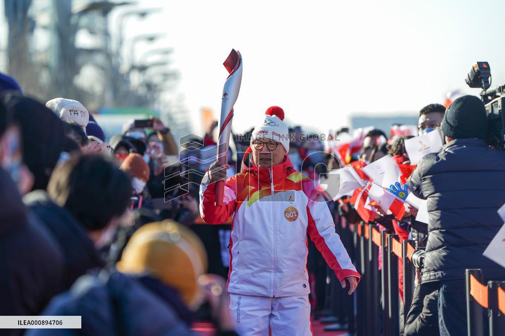 (BEIJING 2022) CHINA-BEIJING-OLYMPIC TORCH RELAY (CN)