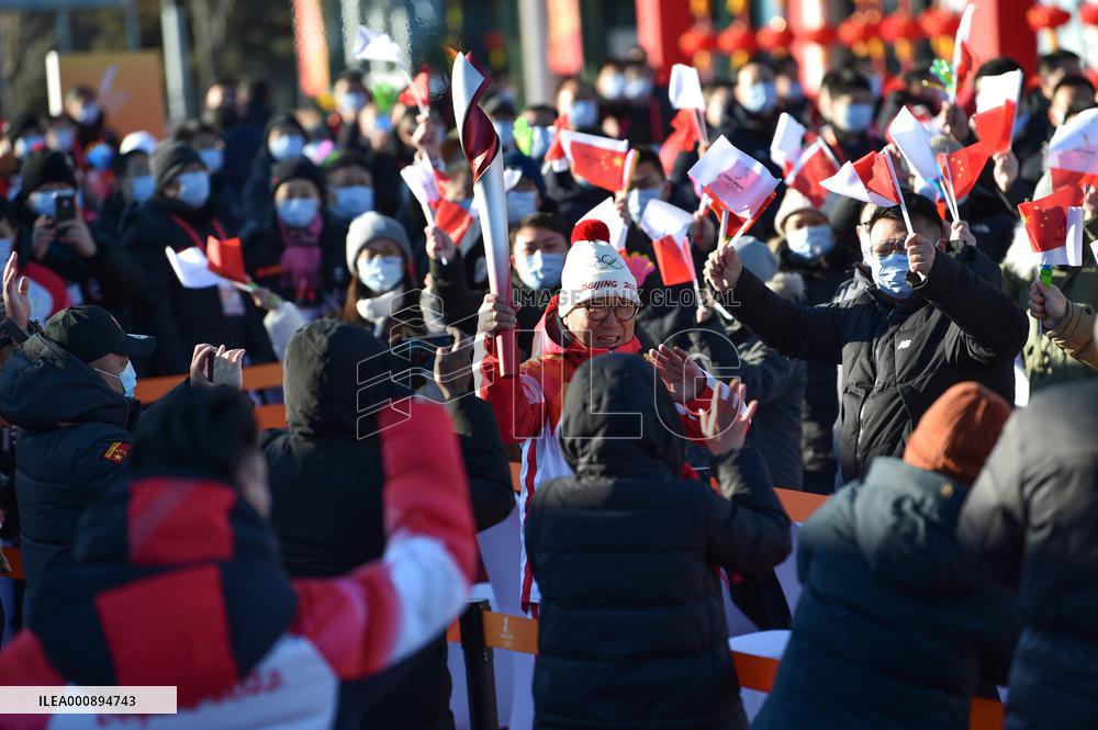 (BEIJING 2022) CHINA-BEIJING-OLYMPIC TORCH RELAY (CN)