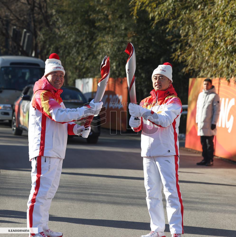 (BEIJING 2022) CHINA-BEIJING-OLYMPIC TORCH RELAY (CN)