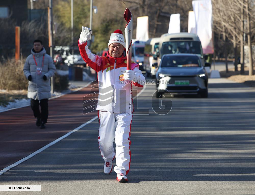 (BEIJING 2022) CHINA-BEIJING-OLYMPIC TORCH RELAY (CN)