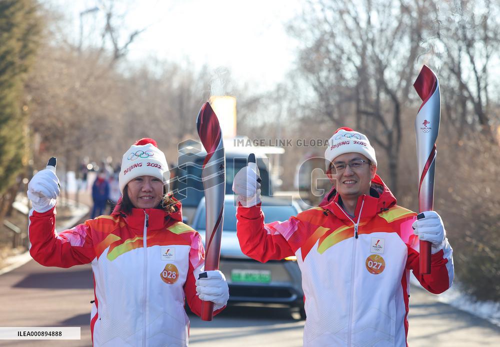(BEIJING 2022) CHINA-BEIJING-OLYMPIC TORCH RELAY (CN)