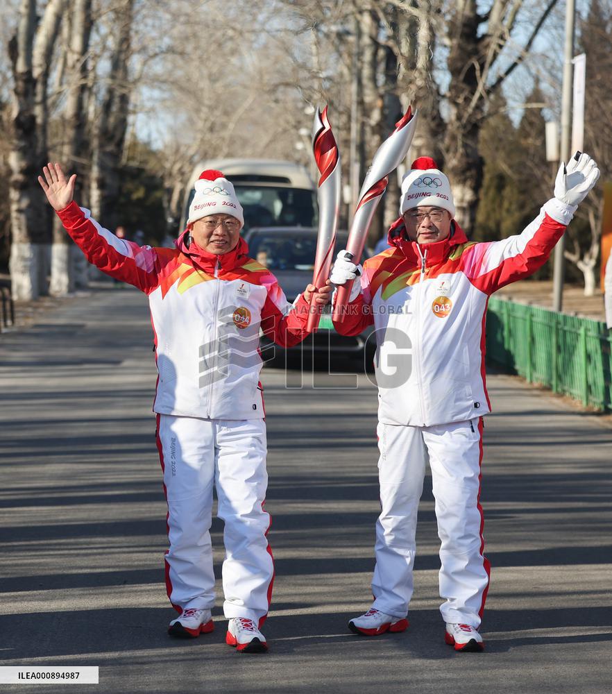 (BEIJING 2022) CHINA-BEIJING-OLYMPIC TORCH RELAY (CN)