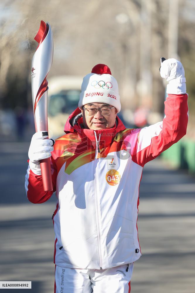 (BEIJING 2022) CHINA-BEIJING-OLYMPIC TORCH RELAY (CN)