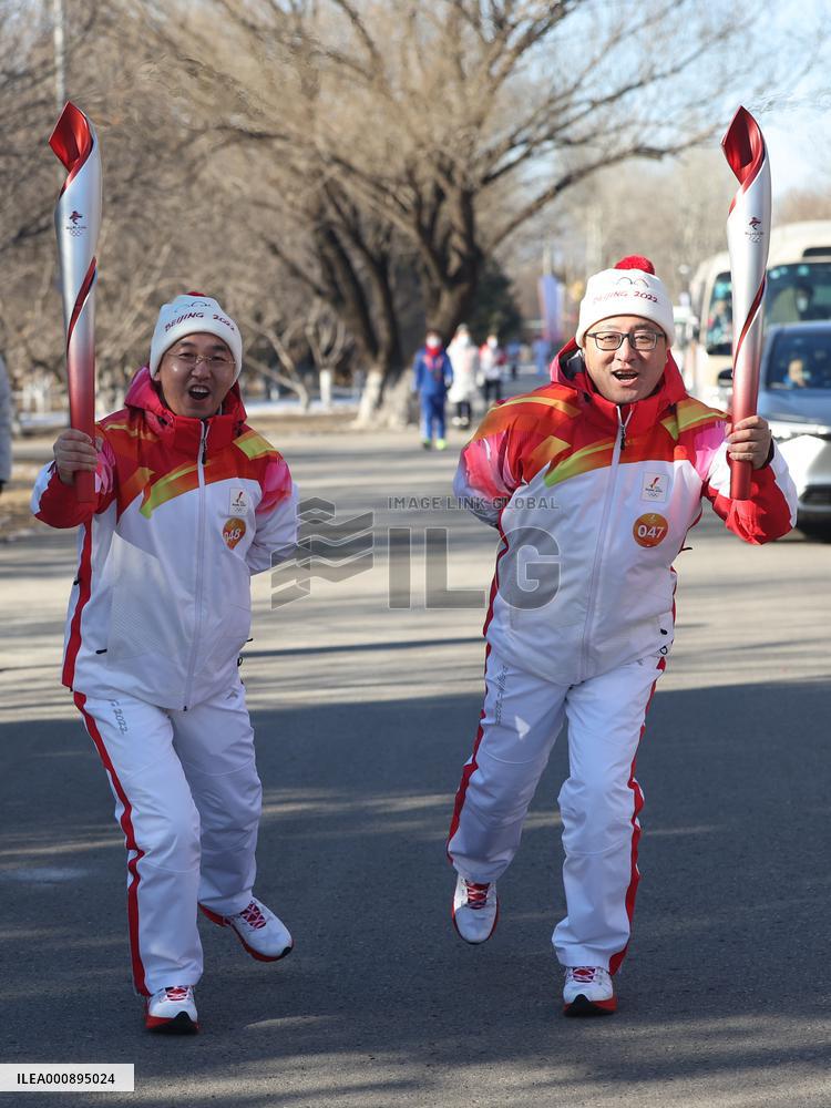 (BEIJING 2022) CHINA-BEIJING-OLYMPIC TORCH RELAY (CN)