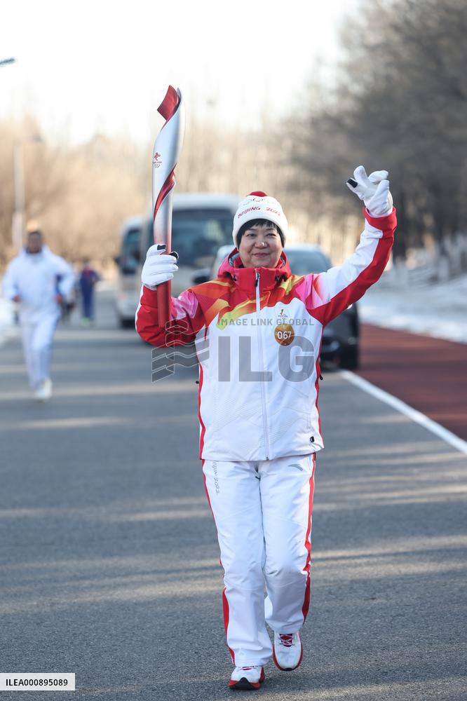 (BEIJING 2022) CHINA-BEIJING-OLYMPIC TORCH RELAY (CN)
