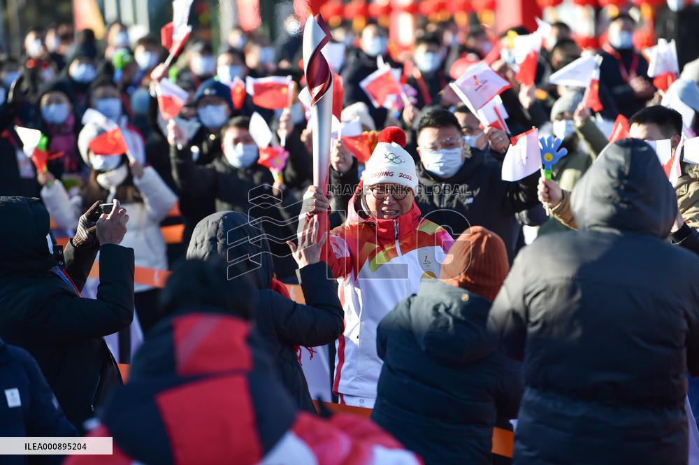 (BEIJING 2022) CHINA-BEIJING-OLYMPIC TORCH RELAY (CN)