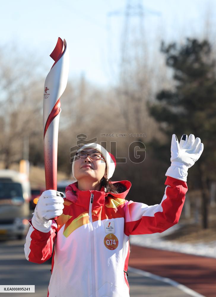 (BEIJING 2022) CHINA-BEIJING-OLYMPIC TORCH RELAY (CN)